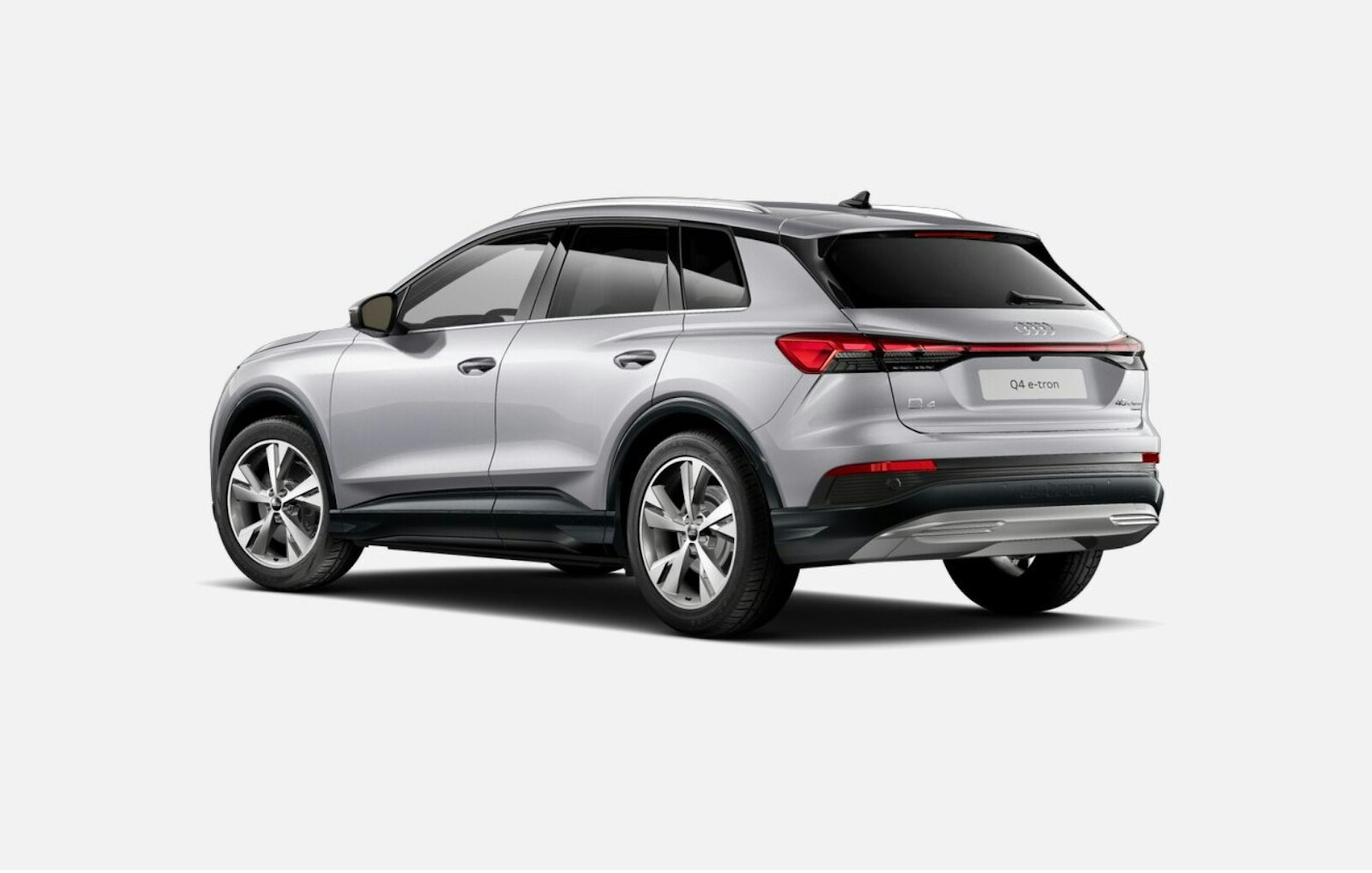 met. harmaa Audi Q4 e-tron 2026 kuva 3.