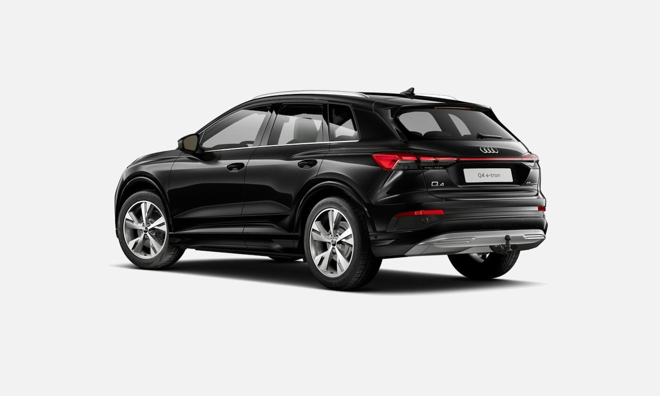 musta Audi Q4 e-tron 2026 kuva 3.