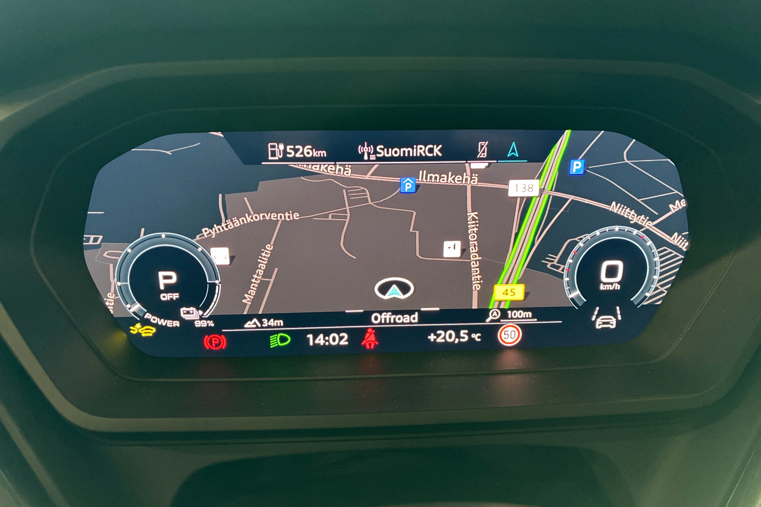 musta Audi Q4 e-tron 2026 kuva 12.