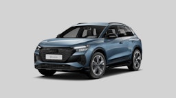 sininen Audi Q4 e-tron 2026 kuva 1.