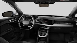 harmaa Audi Q4 e-tron 2026 kuva 4.