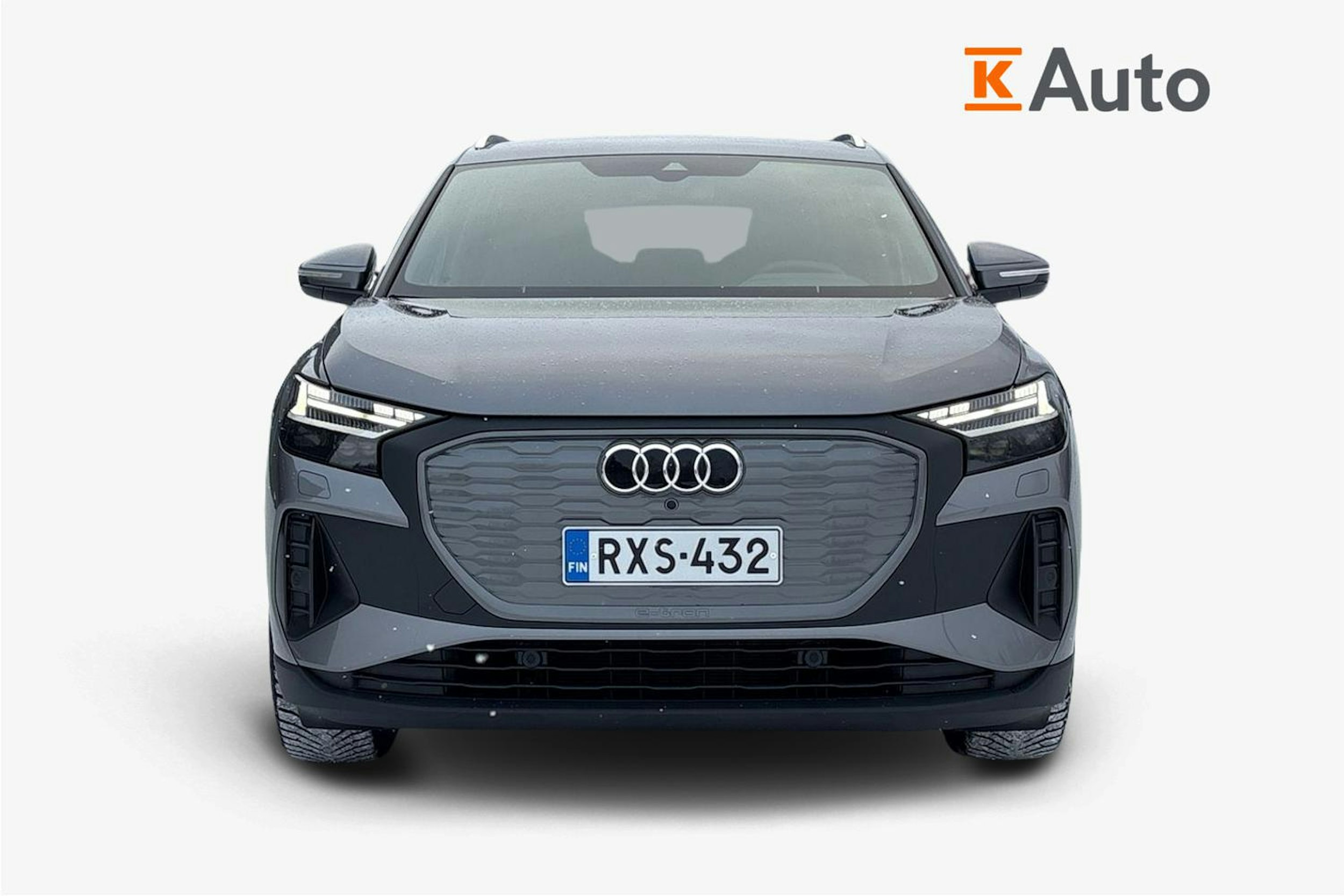harmaa Audi Q4 e-tron 2026 kuva 4.