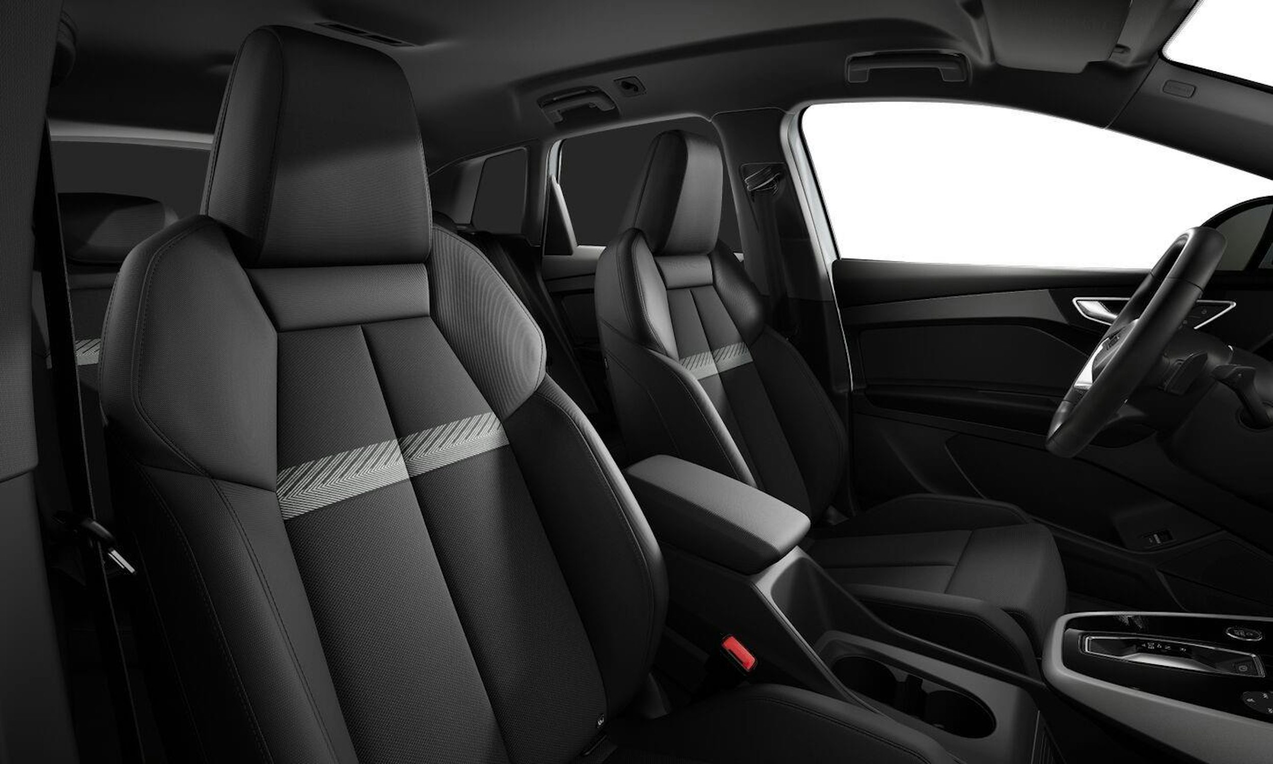 jäätikön valkoinen Audi Q4 e-tron 2026 kuva 3.