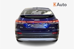 navarra sininen Audi Q4 e-tron 2026 kuva 3.