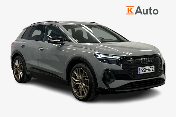 Audi Q4 e-tron 45 e-tron quattro S line | Audi jatkotakuu 5-vuotta / 100 000km |