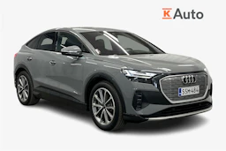 harmaa Audi Q4 e-tron 2026 kuva 1.