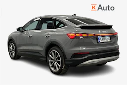 harmaa Audi Q4 e-tron 2026 kuva 3.
