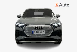 harmaa Audi Q4 e-tron 2026 kuva 5.