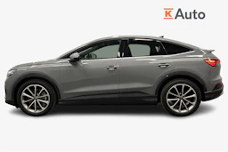harmaa Audi Q4 e-tron 2026 kuva 7.