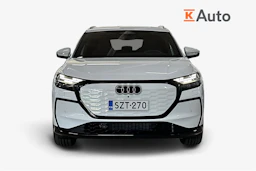 met. valkoinen Audi Q4 e-tron 2026 kuva 4.