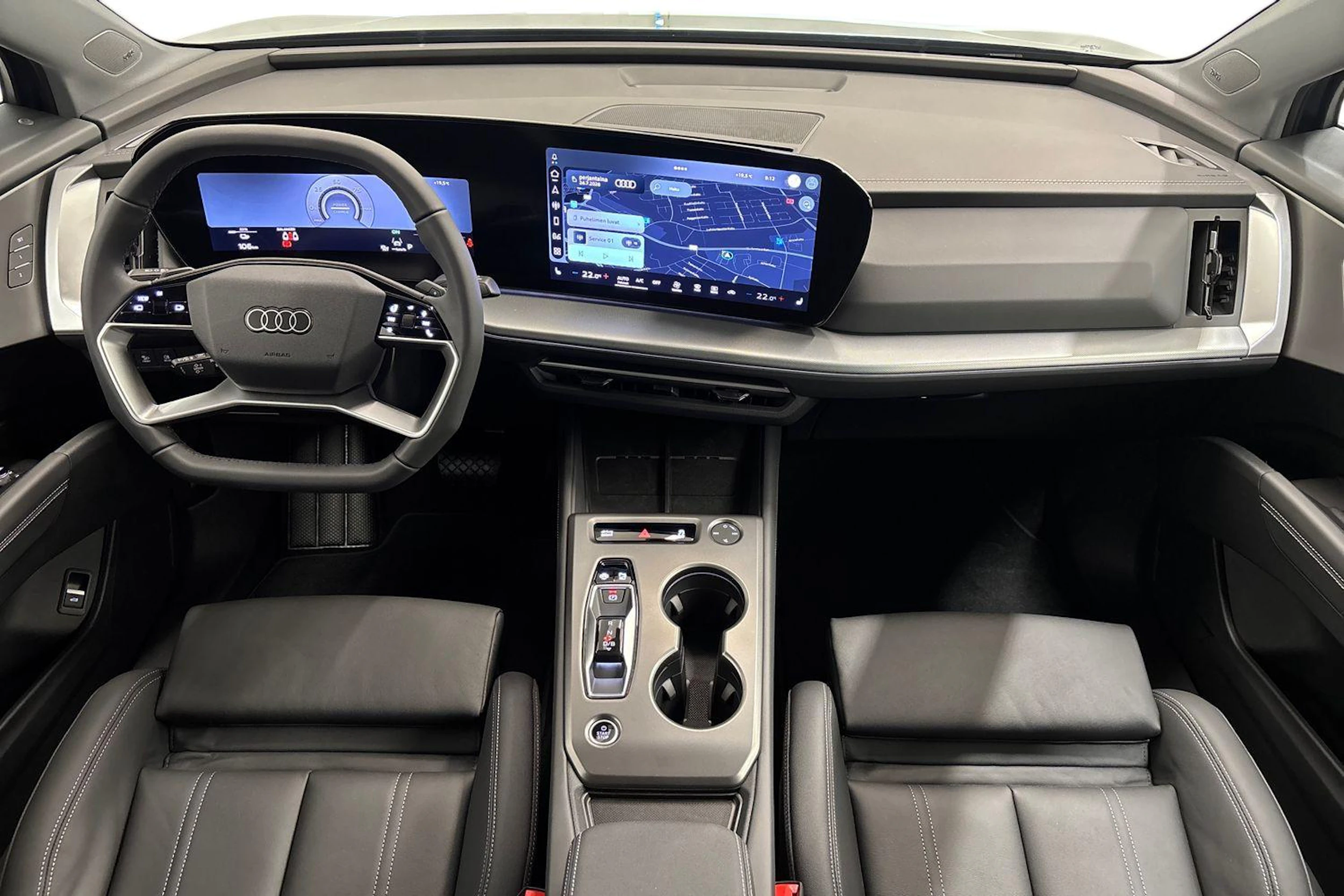 met. sininen Audi Q4 e-tron 2026 kuva 7.