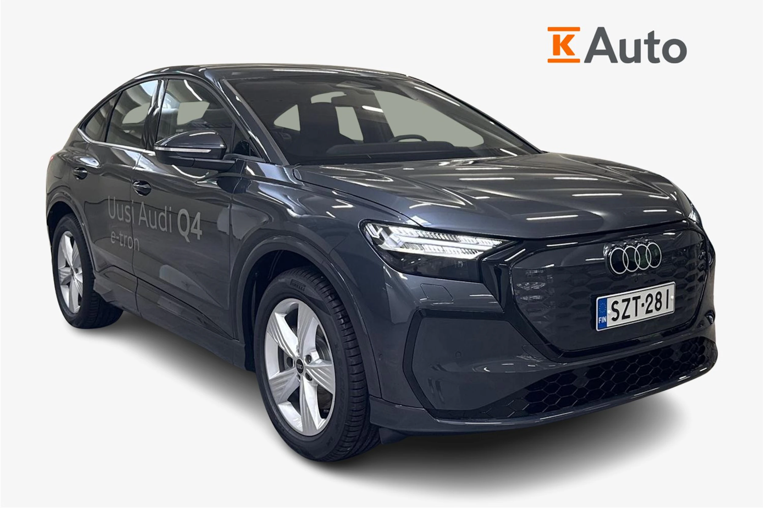 met. harmaa Audi Q4 e-tron 2026 kuva 1.