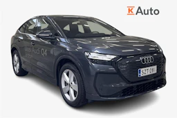 met. harmaa Audi Q4 e-tron 2026 kuva 1.