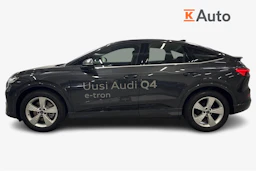 met. harmaa Audi Q4 e-tron 2026 kuva 5.