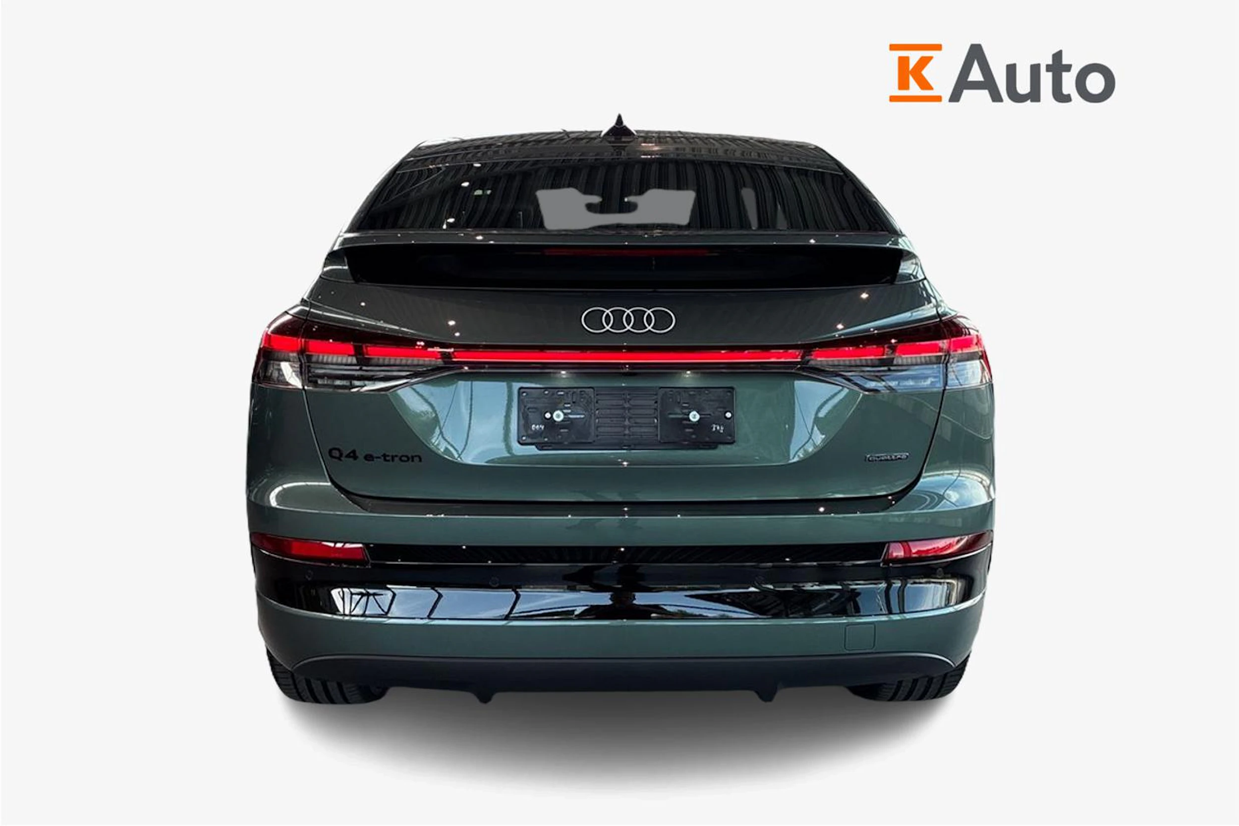 vihreä Audi Q4 e-tron 2026 kuva 3.