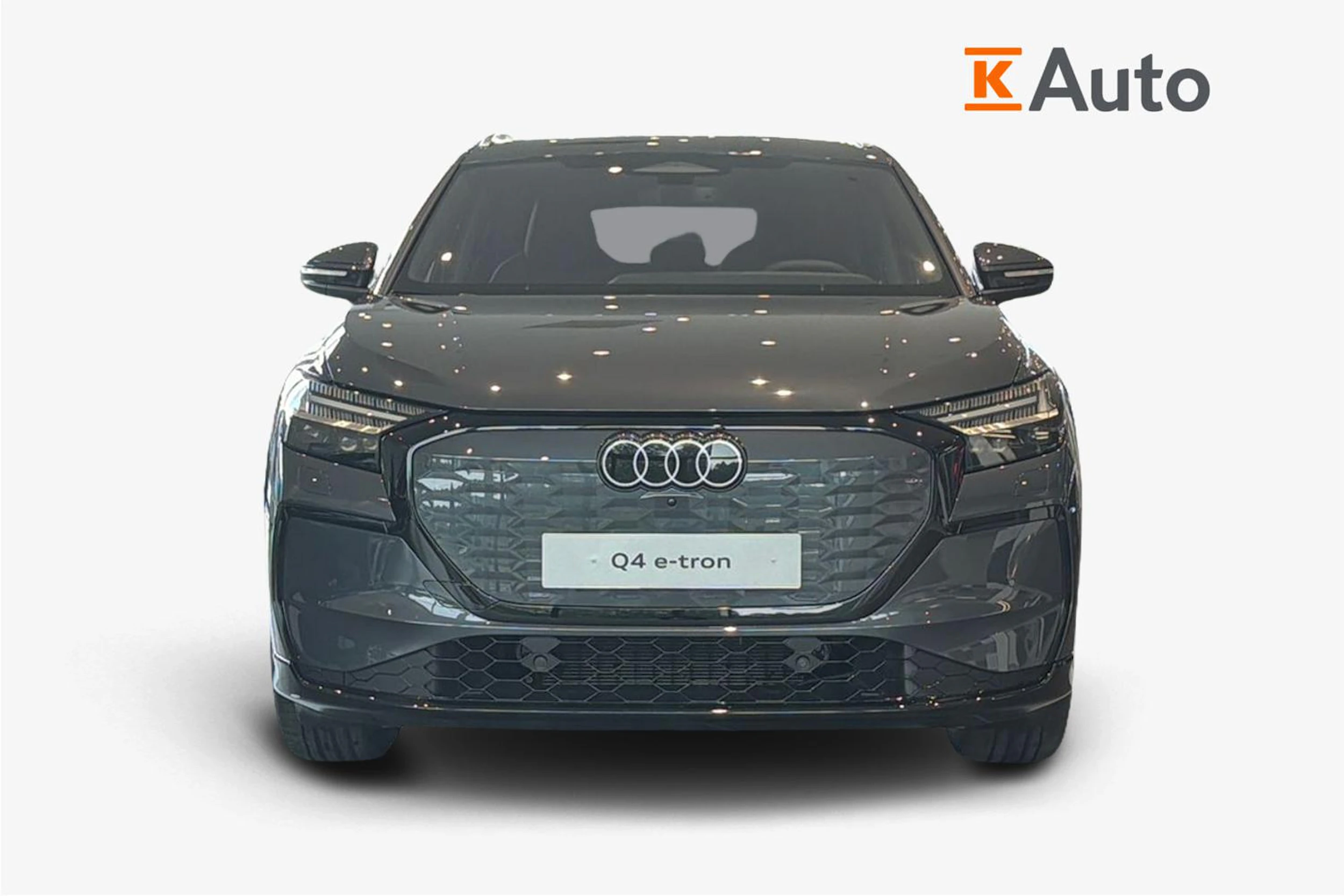 harmaa Audi Q4 e-tron 2026 kuva 4.