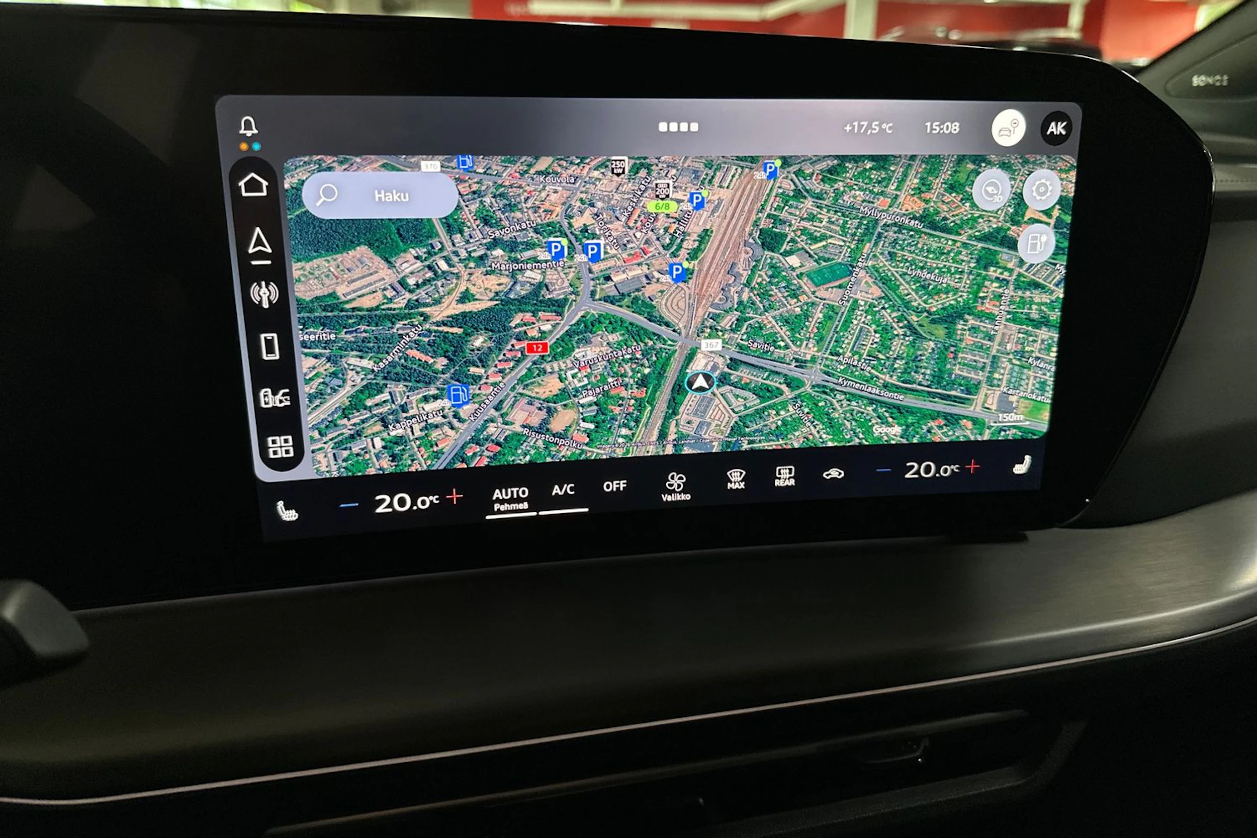 musta Audi Q4 e-tron 2026 kuva 16.
