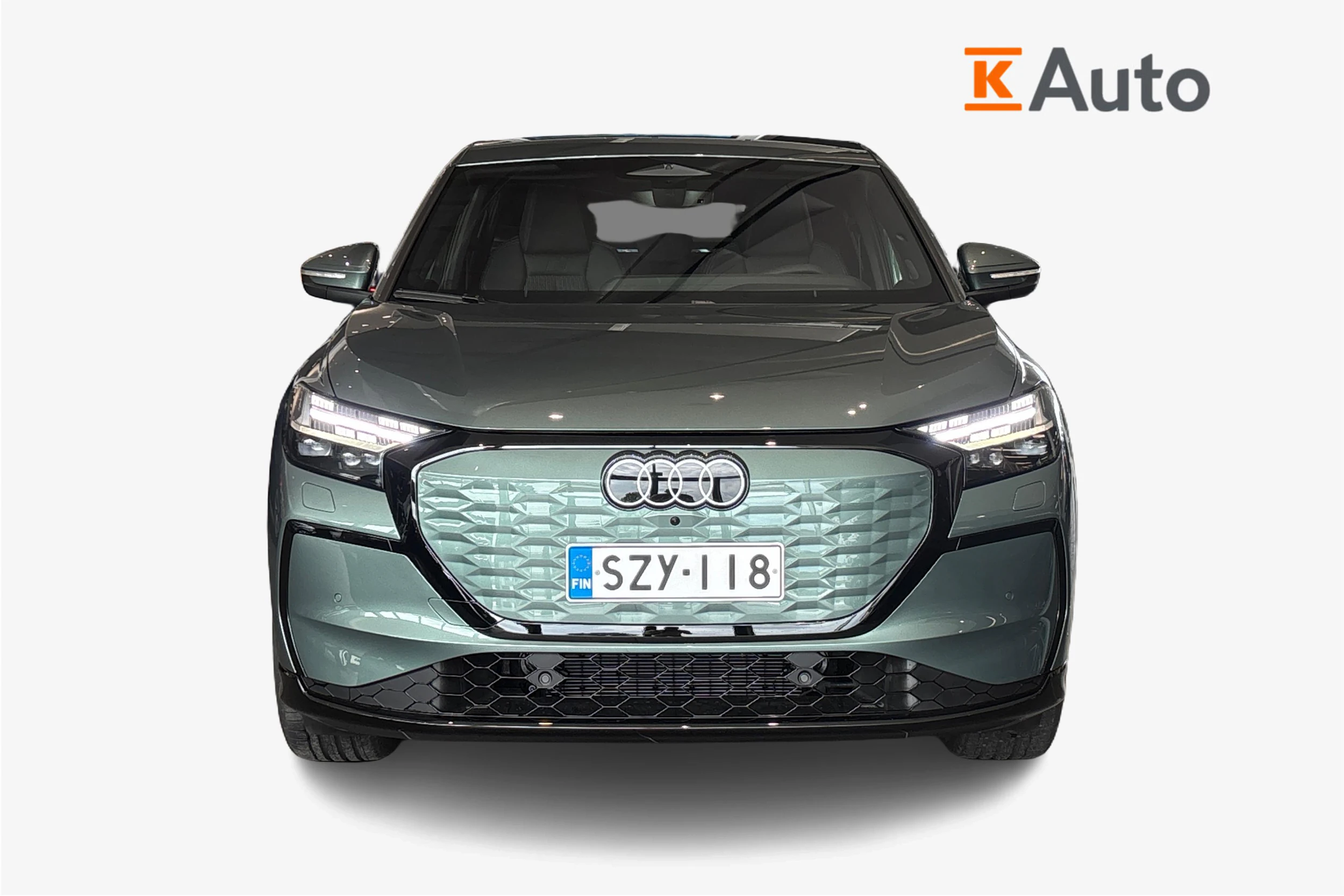 vihreä Audi Q4 e-tron 2026 kuva 4.