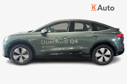 vihreä Audi Q4 e-tron 2026 kuva 5.