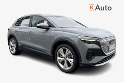 harmaa Audi Q4 e-tron 2026 kuva 1.