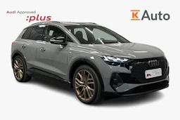 harmaa Audi Q4 e-tron 2026 kuva 1.