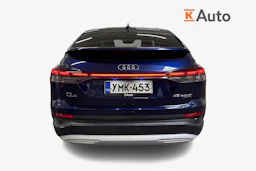 met. sininen Audi Q4 e-tron 2026 kuva 3.