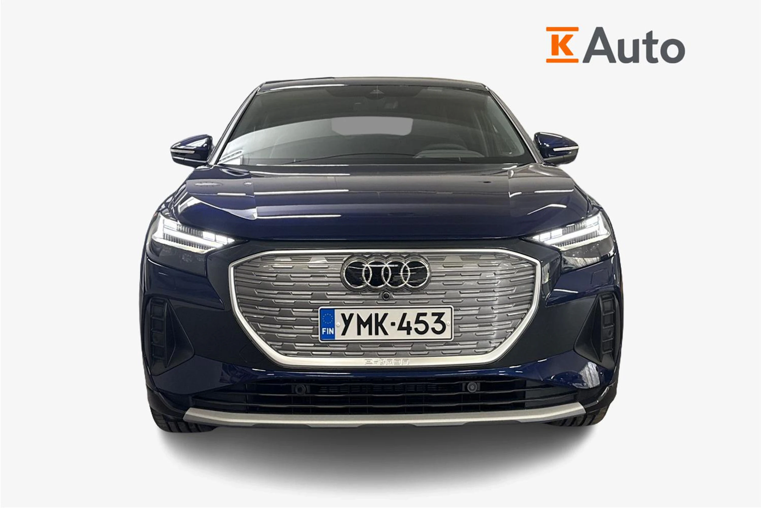 met. sininen Audi Q4 e-tron 2026 kuva 4.