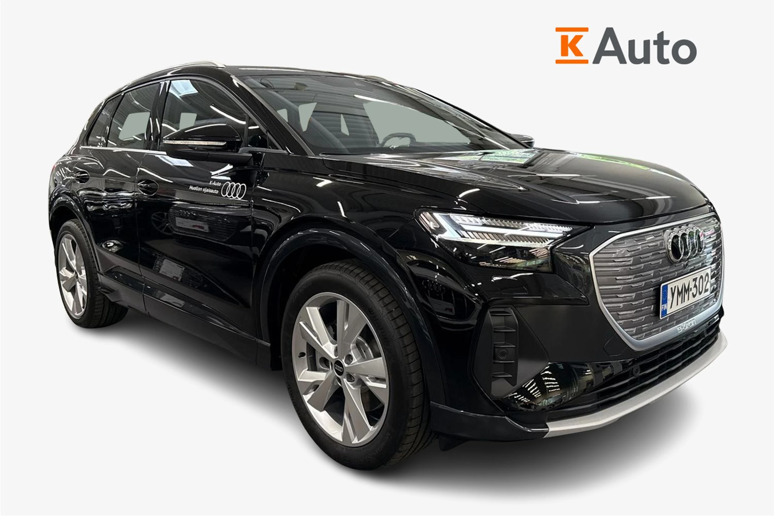 met. musta Audi Q4 e-tron 2026 kuva 1.
