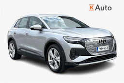 harmaa Audi Q4 e-tron 2026 kuva 1.