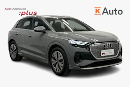 harmaa Audi Q4 e-tron 2026 kuva 1.