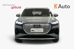 harmaa Audi Q4 e-tron 2026 kuva 4.
