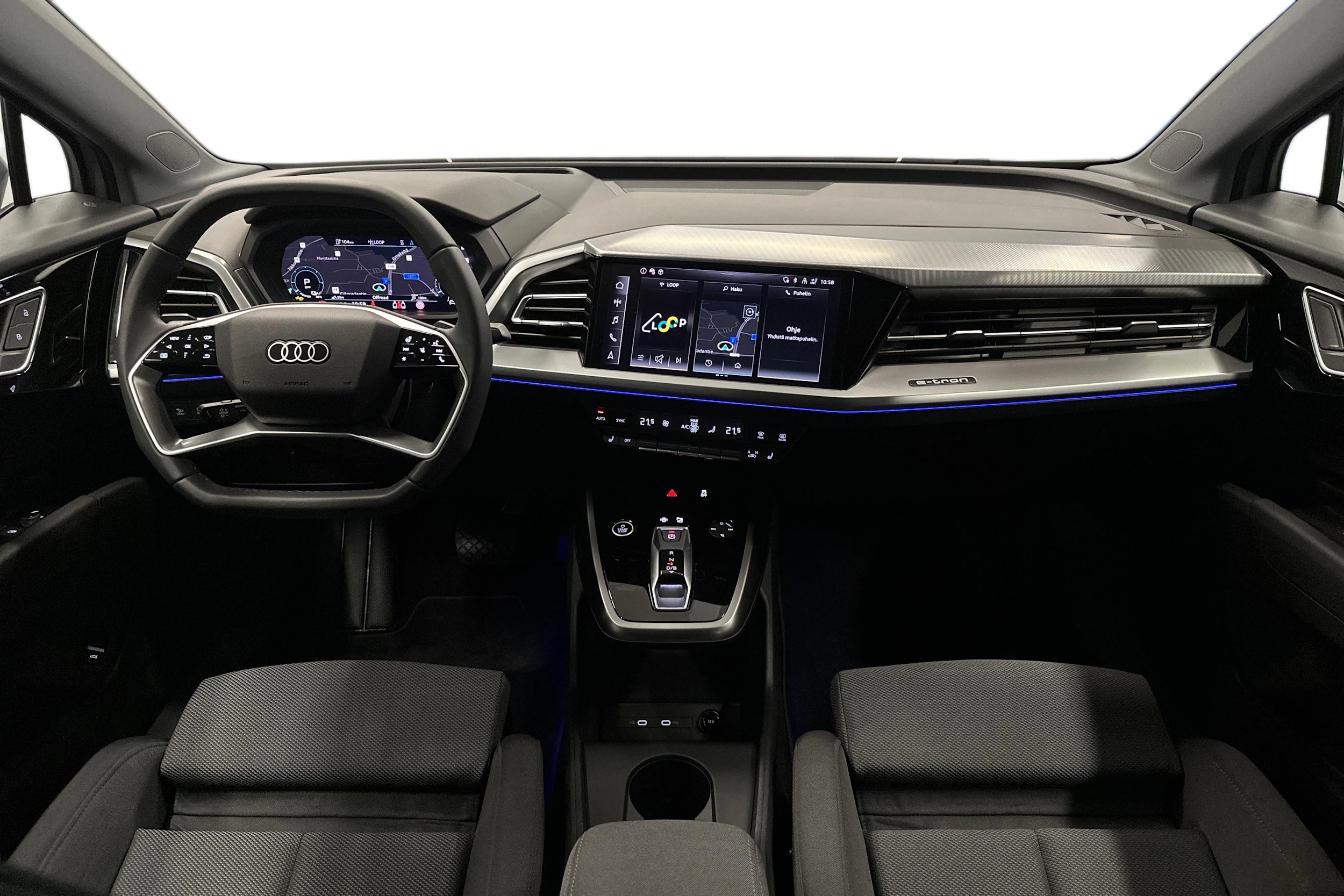 harmaa Audi Q4 e-tron 2026 kuva 7.