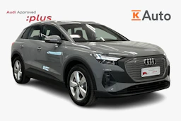 harmaa Audi Q4 e-tron 2026 kuva 1.