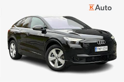 musta Audi Q4 e-tron 2026 kuva 1.