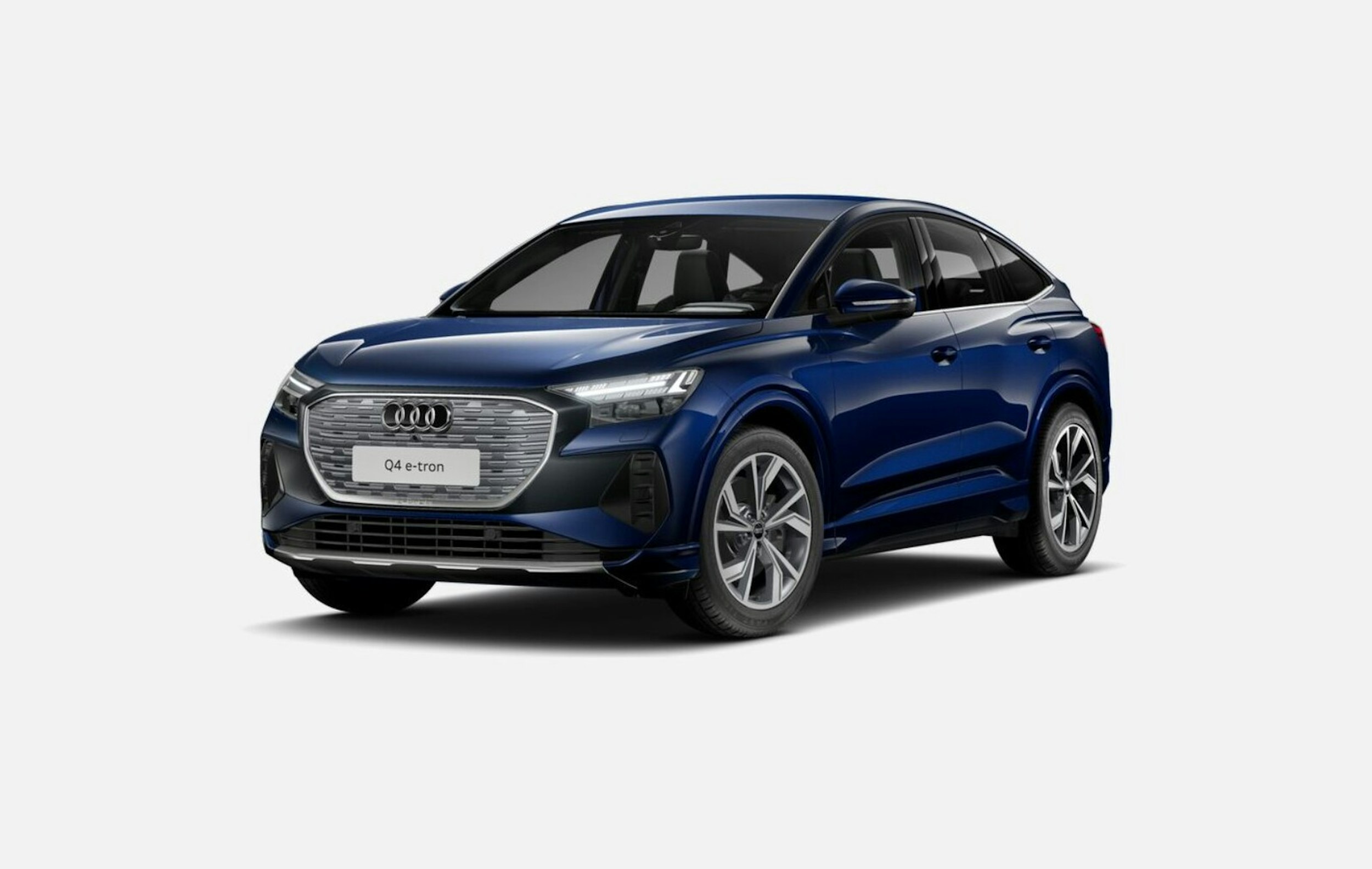 met. sininen Audi Q4 e-tron 2026 kuva 1.