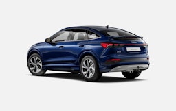 met. sininen Audi Q4 e-tron 2026 kuva 4.