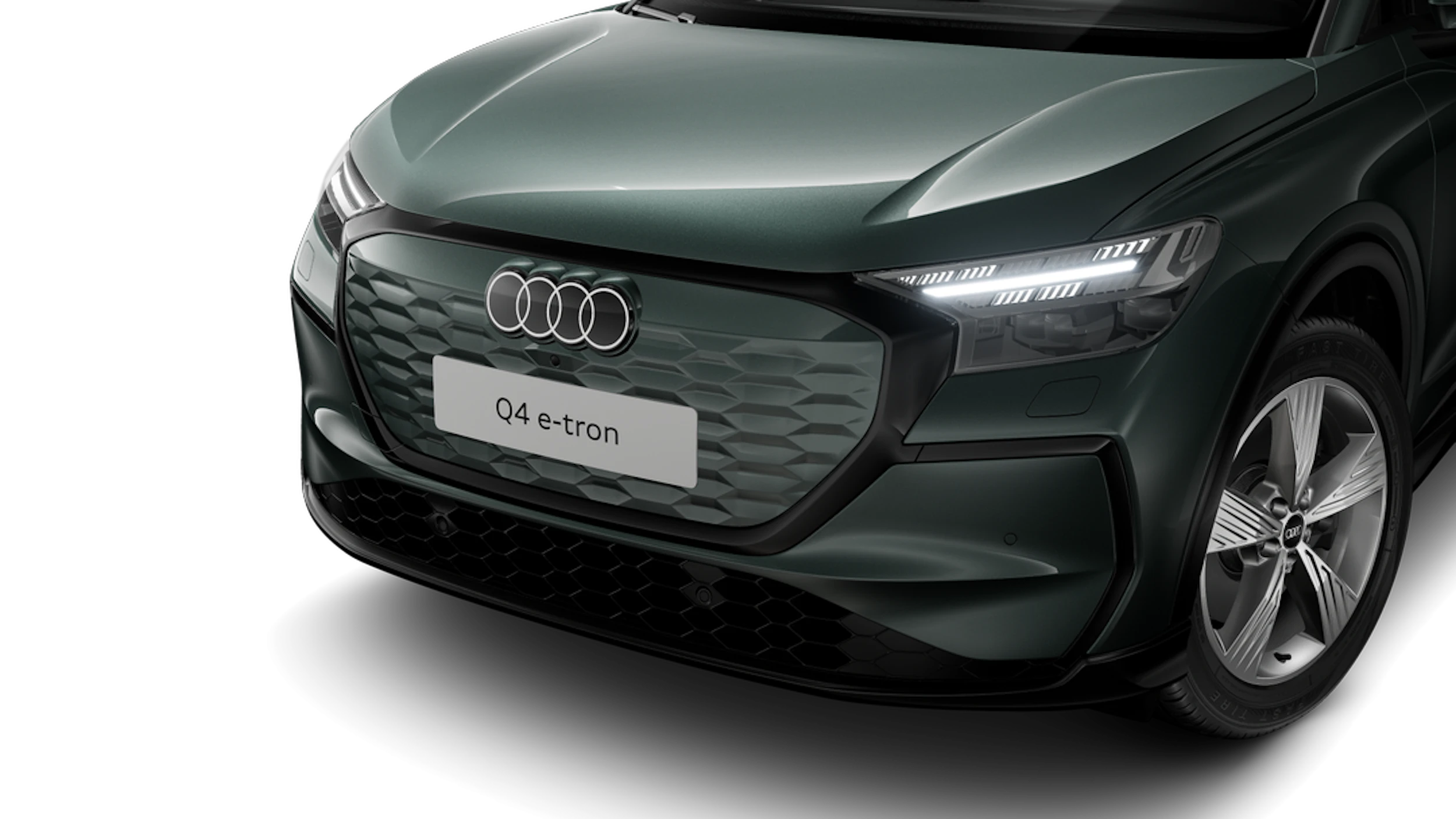 Sage-vihreä, metalliväri Audi Q4 e-tron 2027 kuva 6.