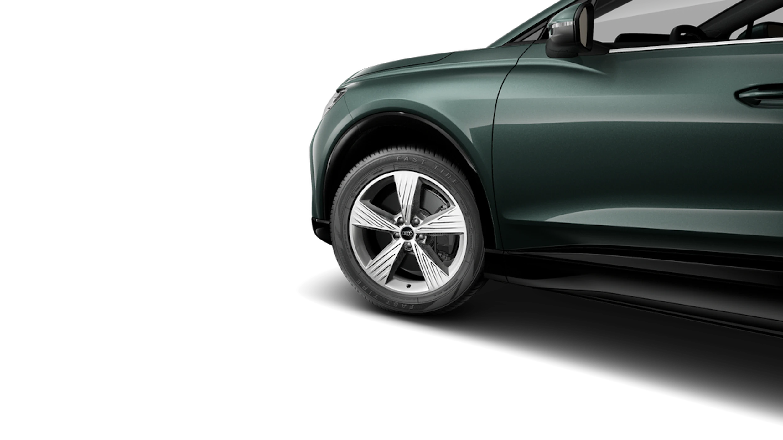Sage-vihreä, metalliväri Audi Q4 e-tron 2027 kuva 11.