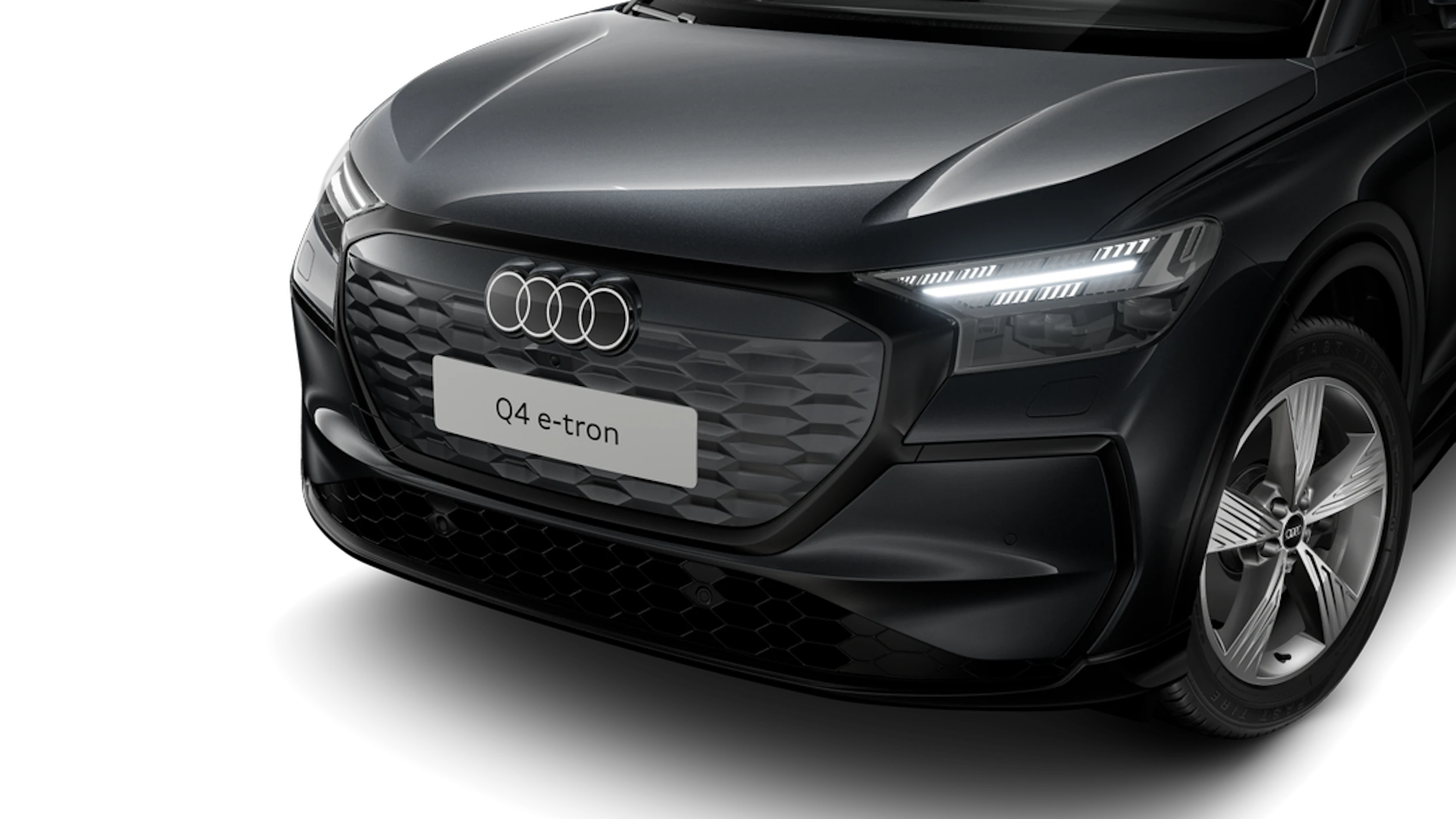 Tambora-harmaa, metalliväri Audi Q4 e-tron 2027 kuva 6.