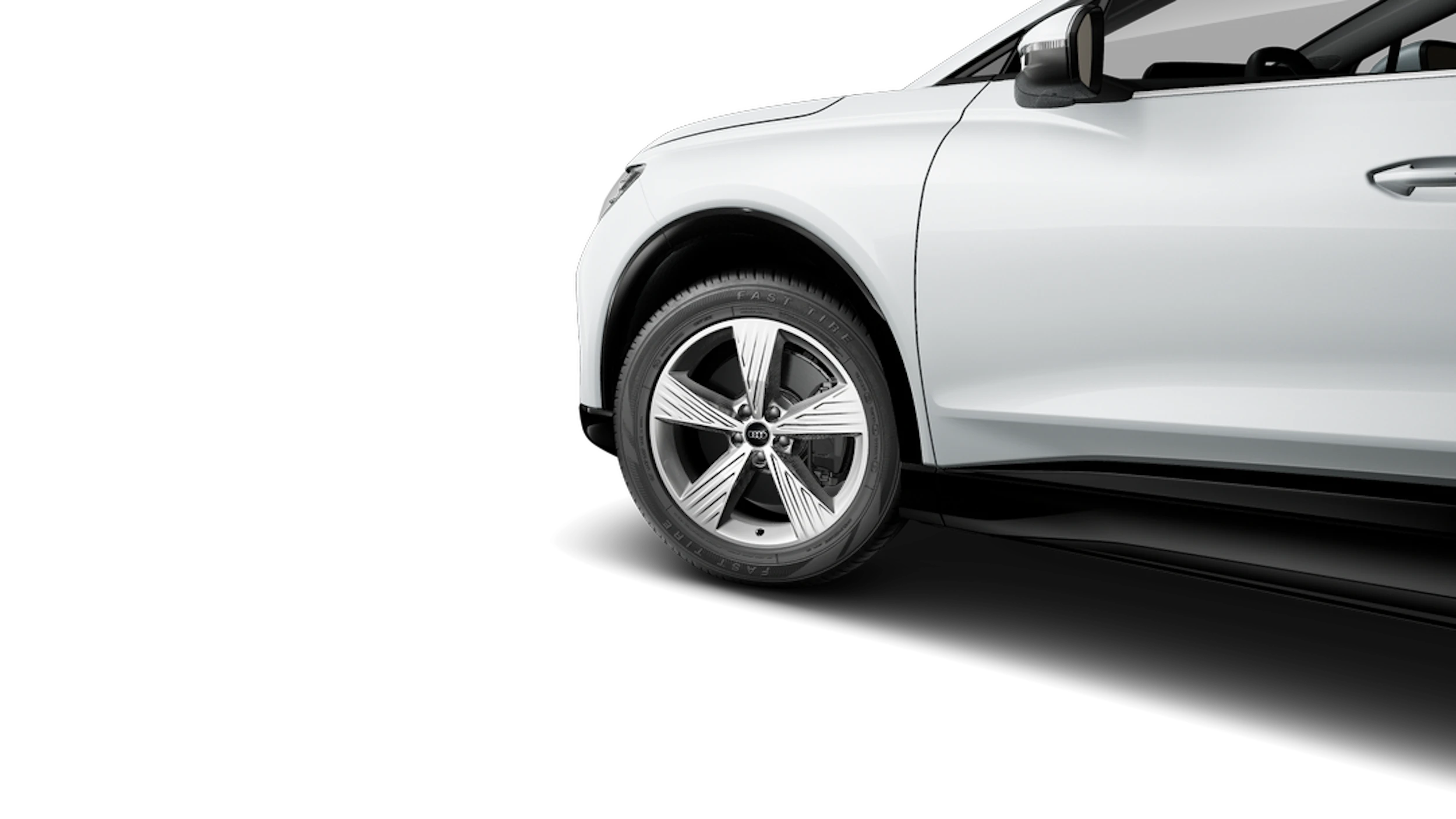 Jäätikönvalkoinen, metalliväri Audi Q4 e-tron 2027 kuva 11.