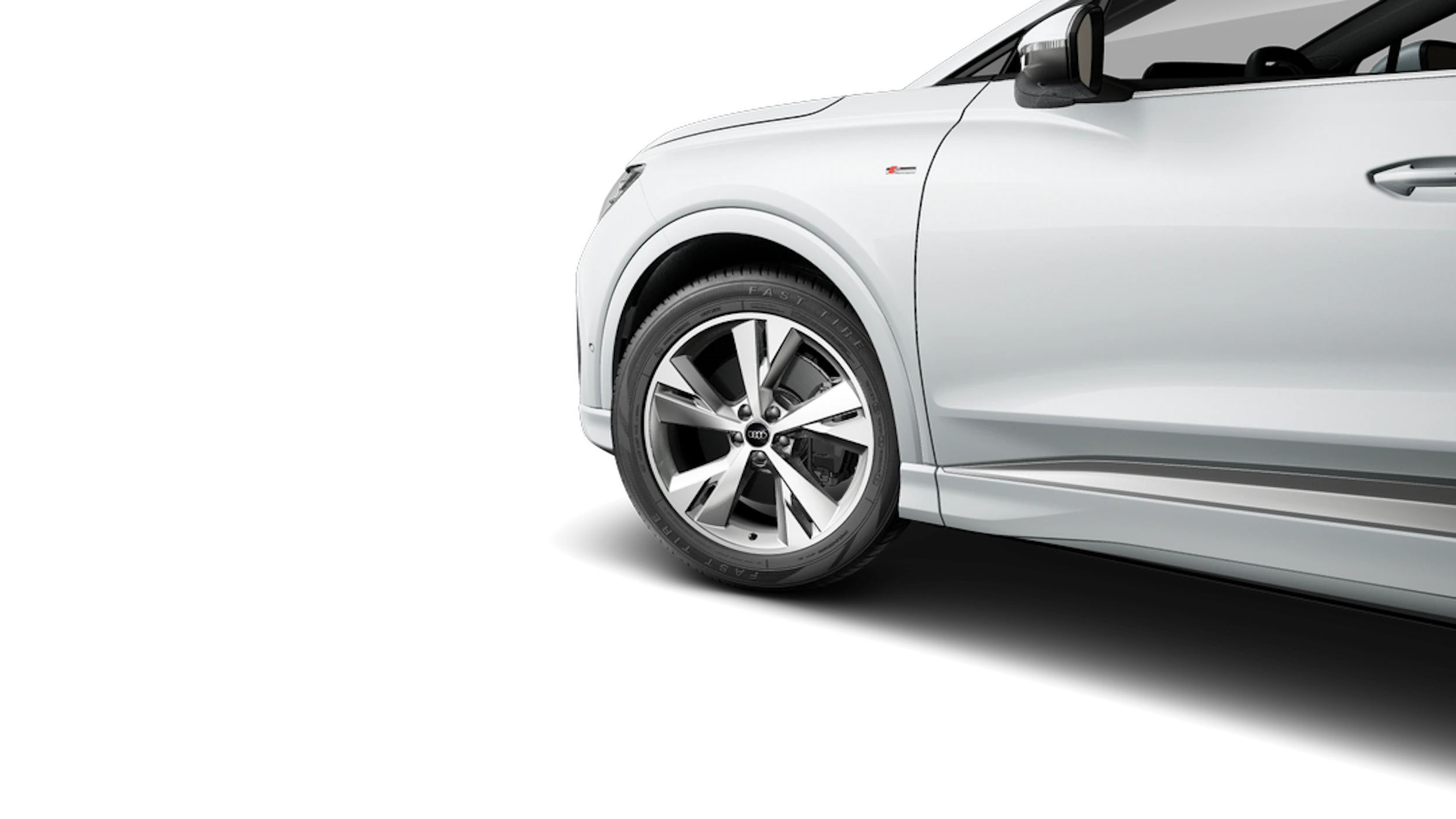 Jäätikönvalkoinen, metalliväri Audi Q4 e-tron 2027 kuva 11.