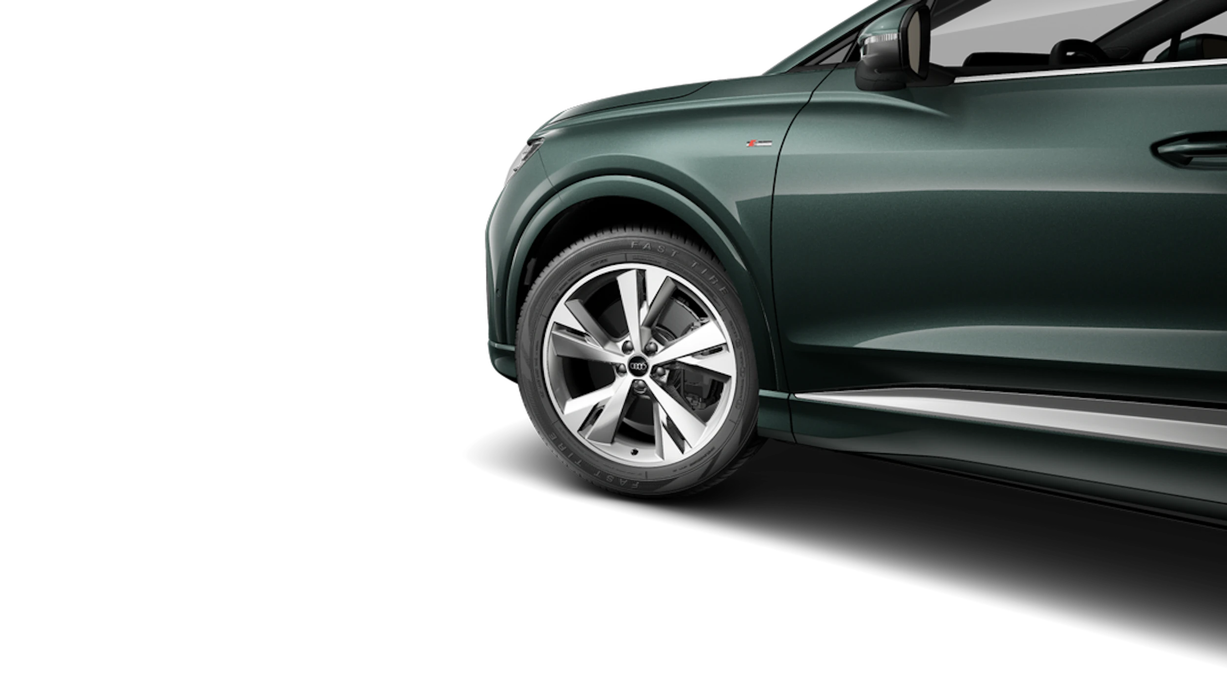 Sage-vihreä, metalliväri Audi Q4 e-tron 2027 kuva 11.
