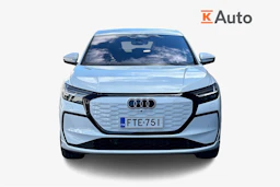 valkoinen Audi Q4 e-tron 2026 kuva 4.