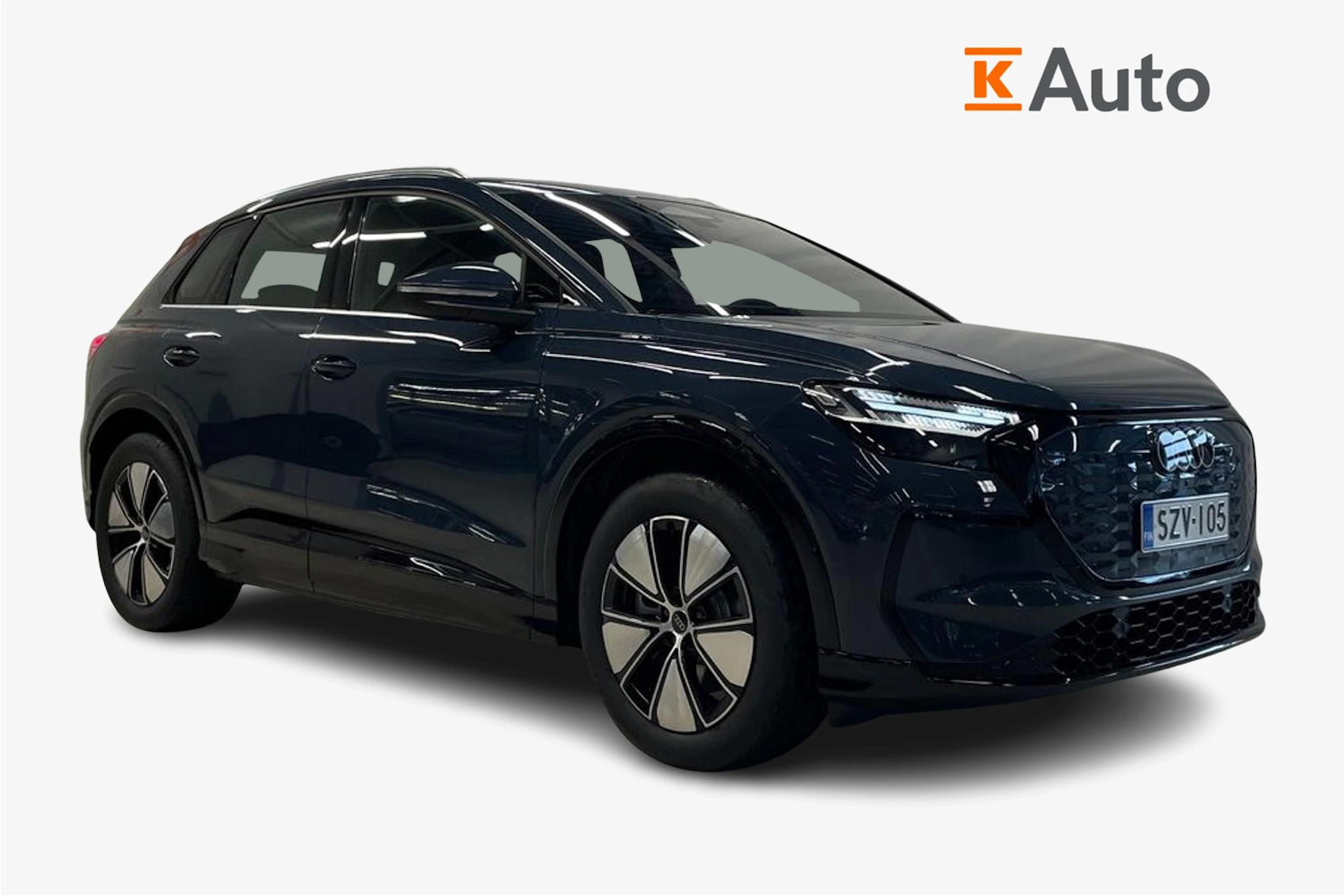 sininen Audi Q4 e-tron 2027 kuva 1.