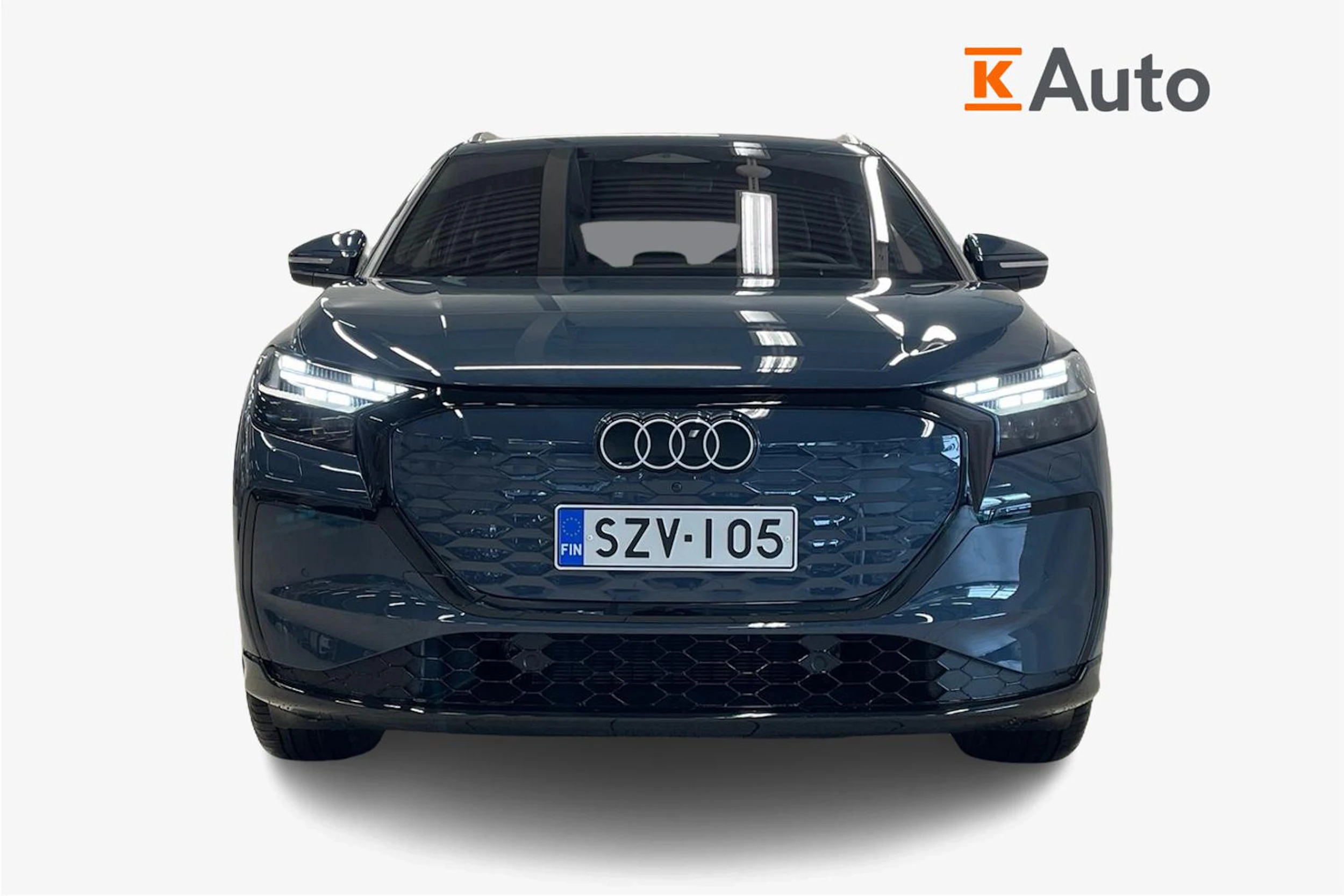 sininen Audi Q4 e-tron 2027 kuva 4.