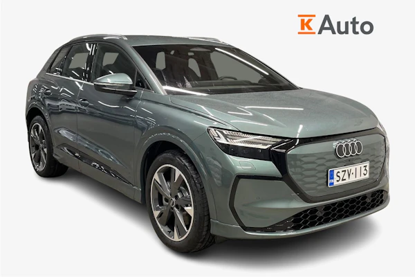 Audi Q4 e-tron e-tron quattro performance | S line -sisätilapaketti | Vetokoukku | Matrix LED | Uusi malli!