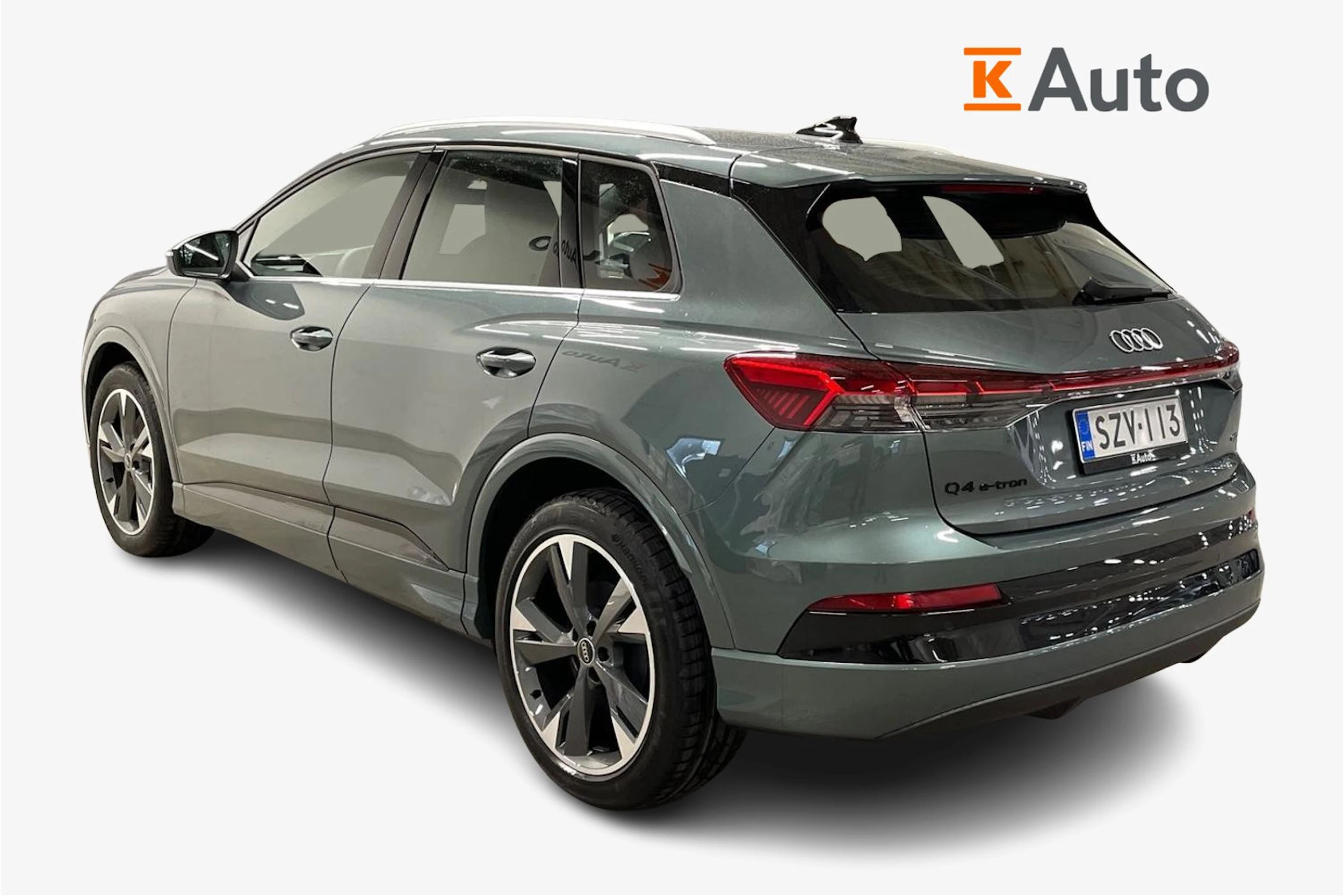 vihreä Audi Q4 e-tron 2026 kuva 2.