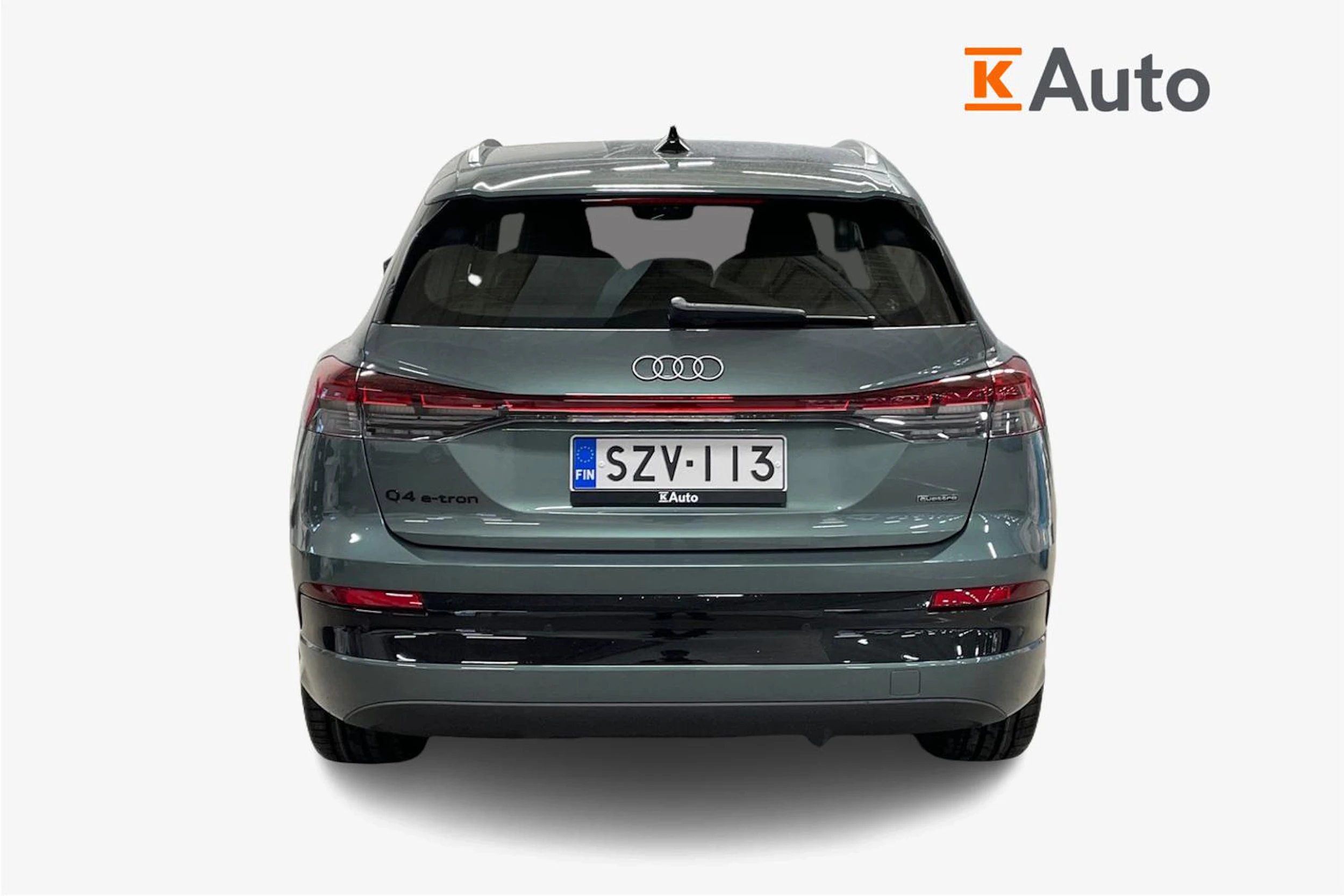 vihreä Audi Q4 e-tron 2026 kuva 3.