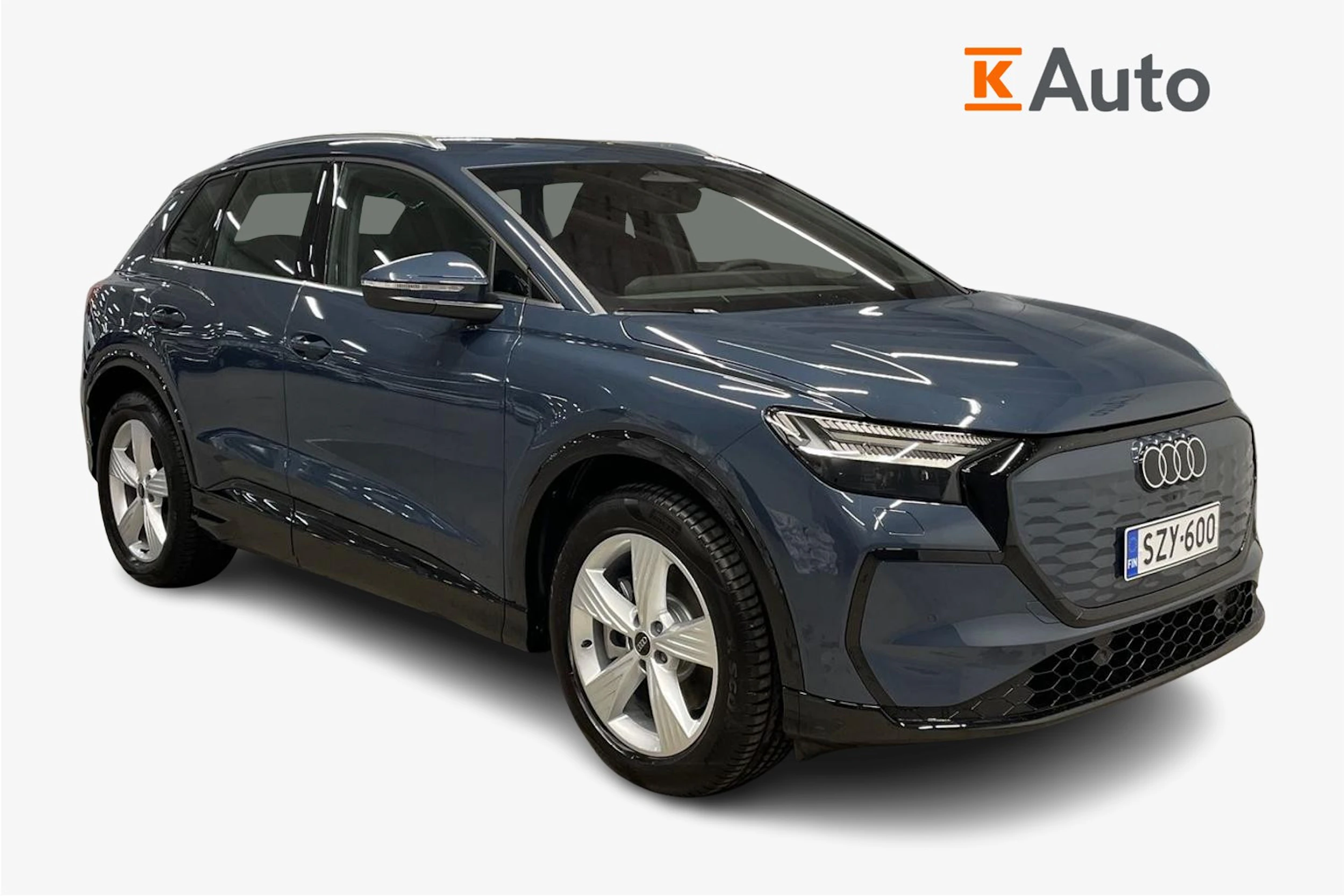 Sininen Audi Q4 e-tron 2027 kuva 1.
