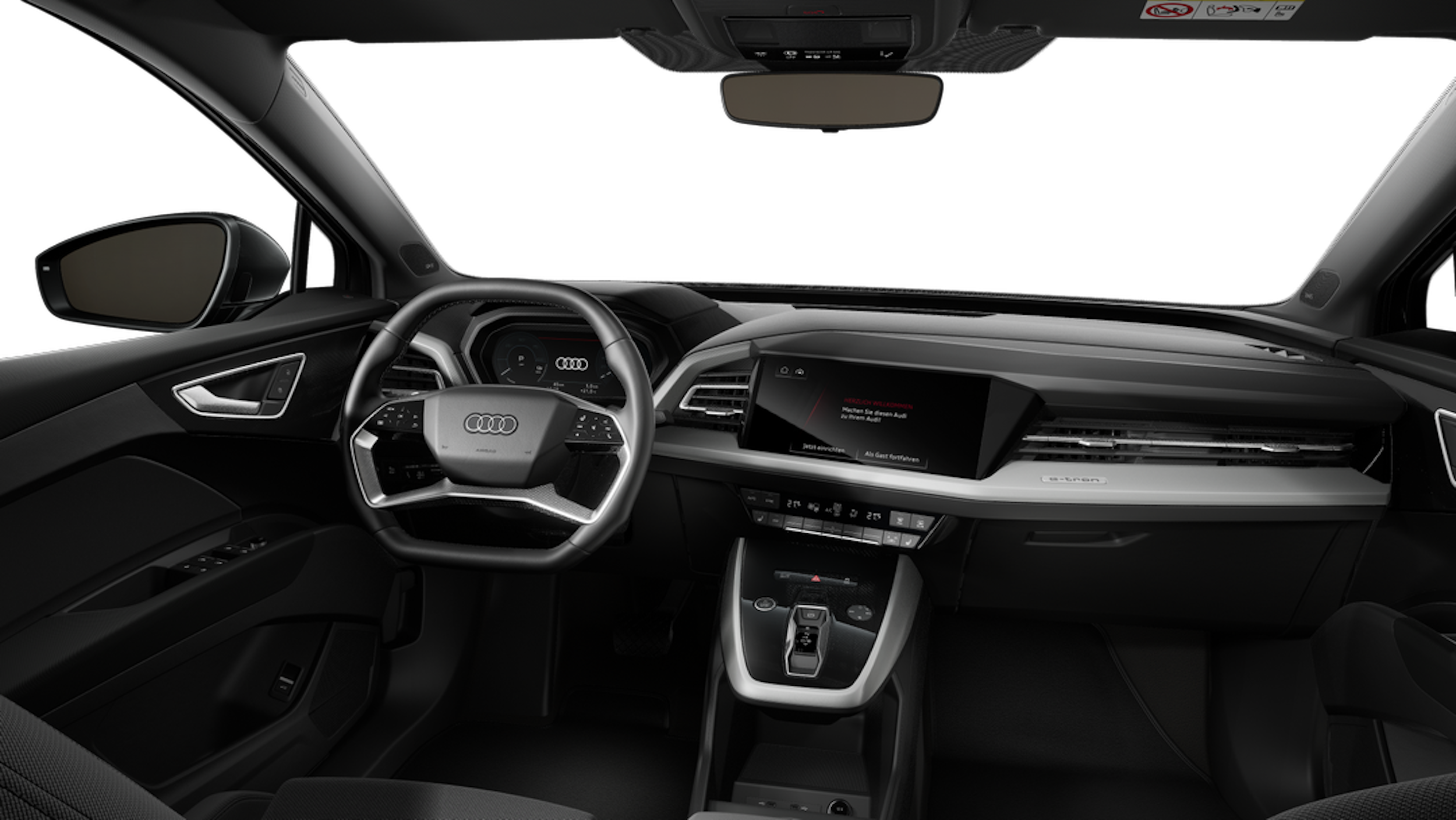 Mythos-musta, metalliväri Audi Q4 Sportback e-tron 2026 kuva 7.